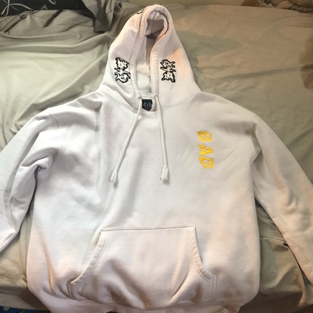 Rare xxxtentacion bad vibes forever hoodie (L)